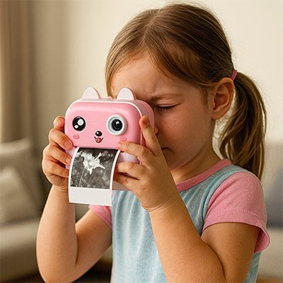Appareil photo enfant rose