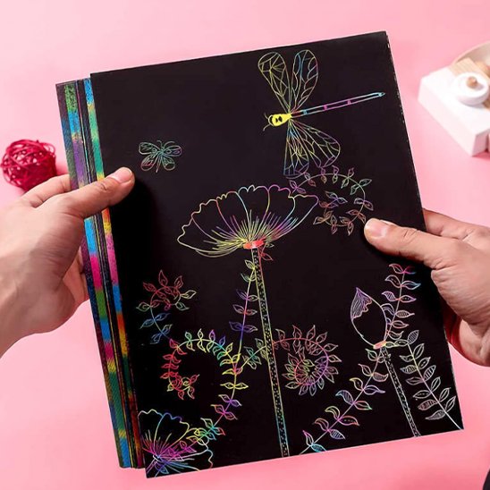 Carte à Gratter Artistique
