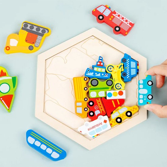 Puzzle en Bois Authentique