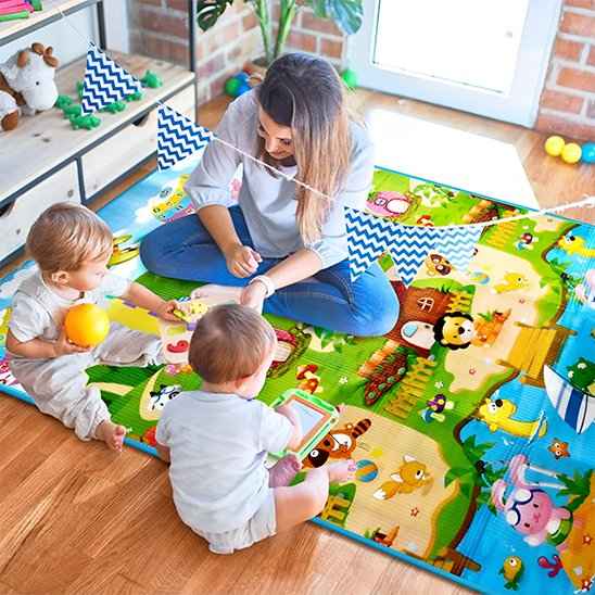 Tapis d'éveil | Coloré Sensoriel