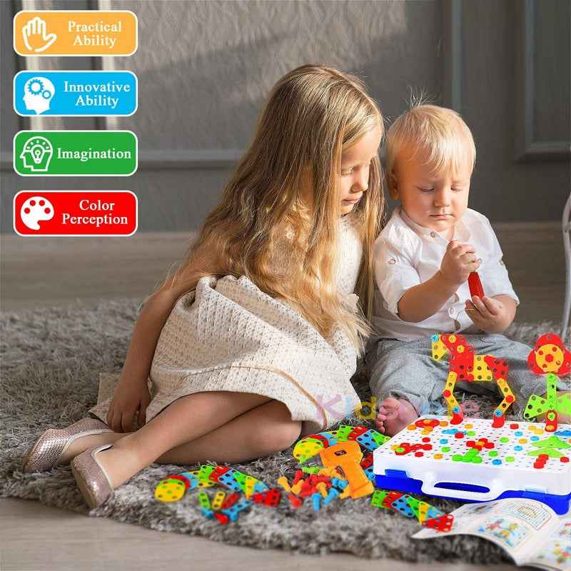 Puzzle Vissage Enfant | Jeu Éducatif Montessori