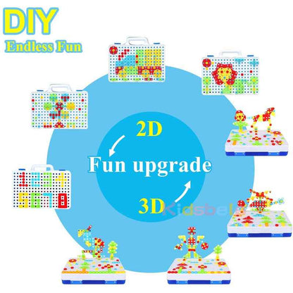 Puzzle Vissage Enfant | Jeu Éducatif Montessori