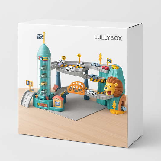 Circuit voiture enfant | ColorMotion - lullybox