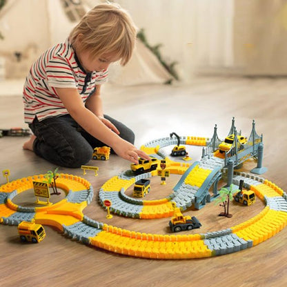 Circuit voiture enfant interactif