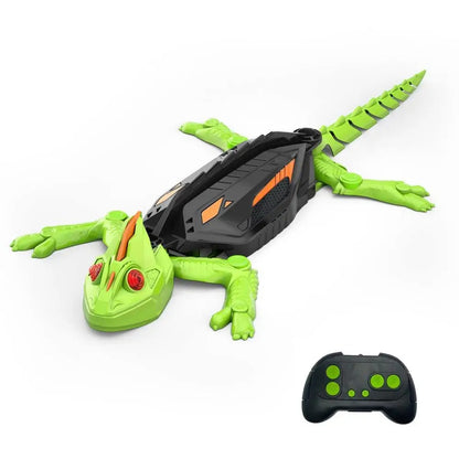 Lézard Télécommandé Grimpeur Mural |Gecko Robot Rechargeable USB - lullybox