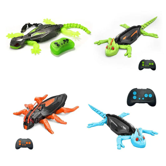 Lézard Télécommandé Grimpeur Mural |Gecko Robot Rechargeable USB - lullybox
