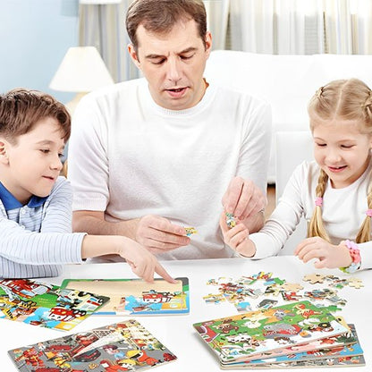  Puzzle bois créatif