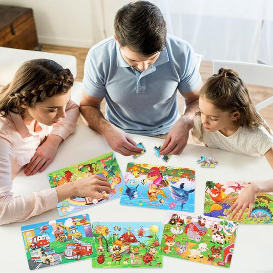 Puzzle bois éducatif