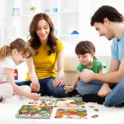 Puzzle bois évolutif