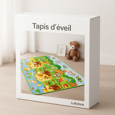 Tapis d'éveil | Coloré Sensoriel - lullybox