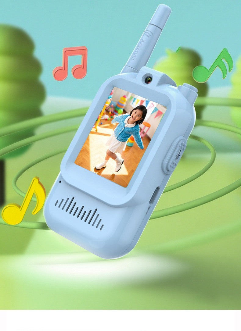 Interphone Vidéo pour Enfants - Talkie-Walkie avec Écran pour Communication Sécurisée
