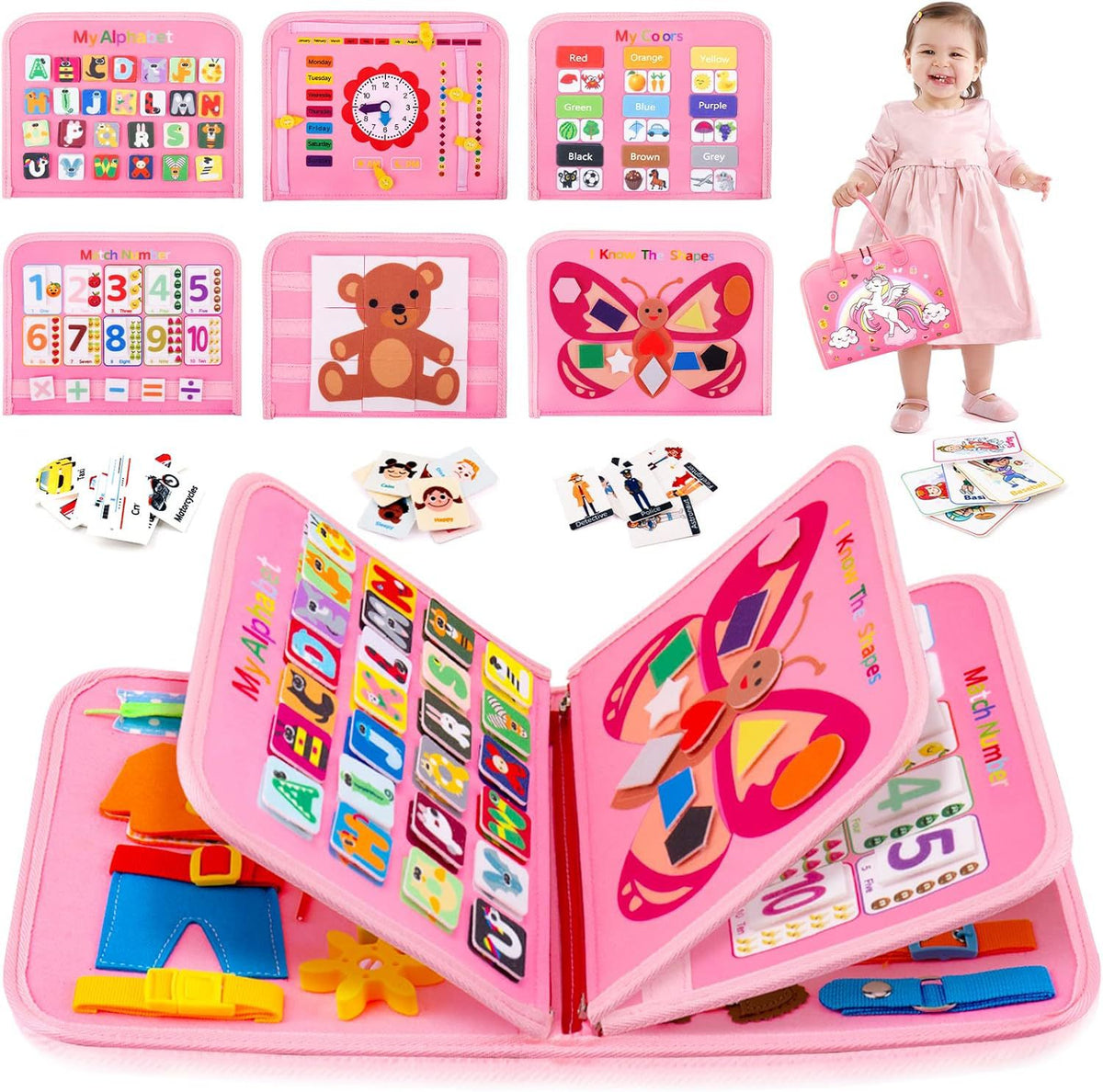 Tableau d’activités pour enfant | Jouet interactif